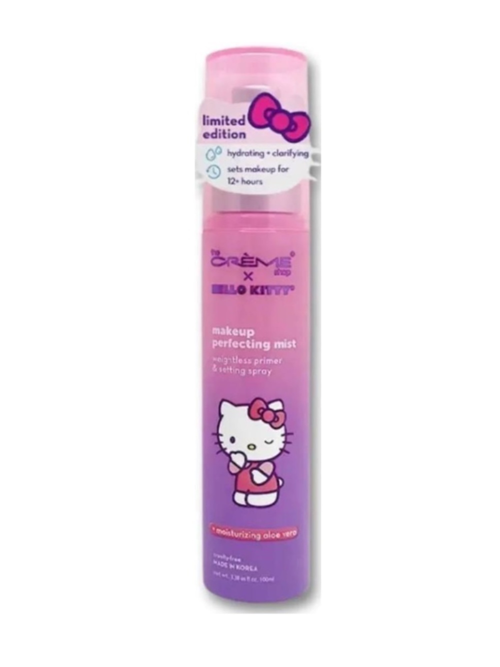 The Crème Shop x Hello Kitty Makeup Perfecting Mist Primer & Setting Spray